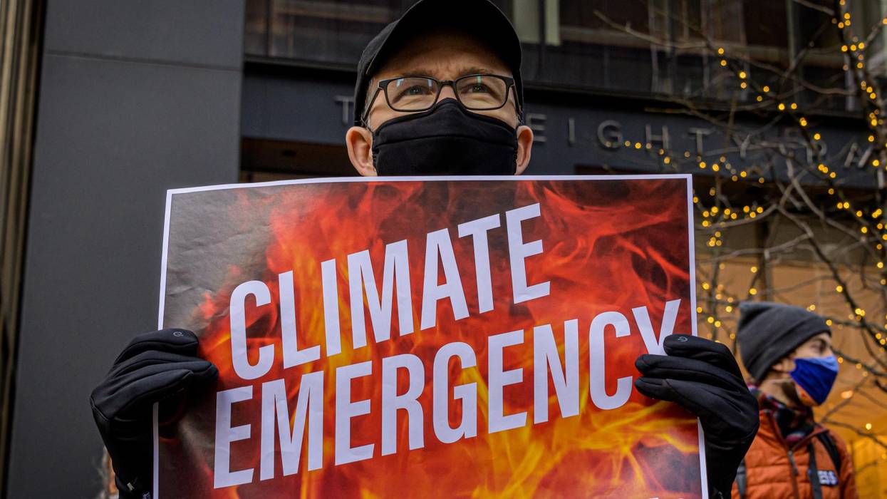 Climate Emergency Sign