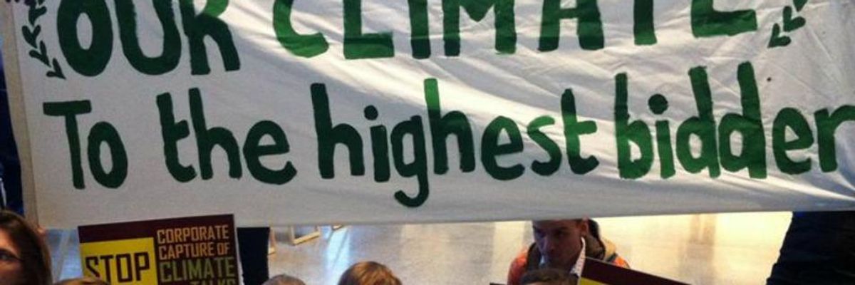 Meet the Corporate Villains Sponsoring the COP21 Climate Talks