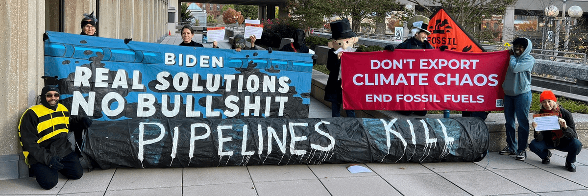 Climate Justice Alliance campaigners