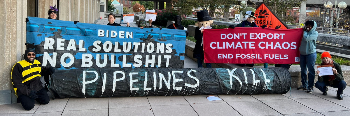 Climate Justice Alliance campaigners