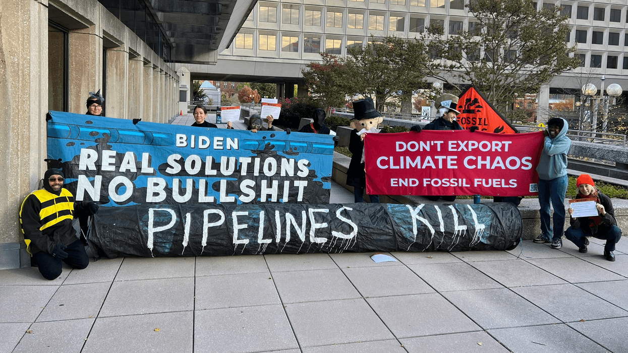 Climate Justice Alliance campaigners