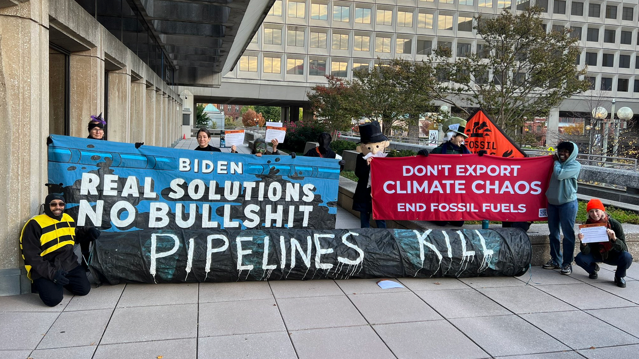 Climate Justice Alliance campaigners