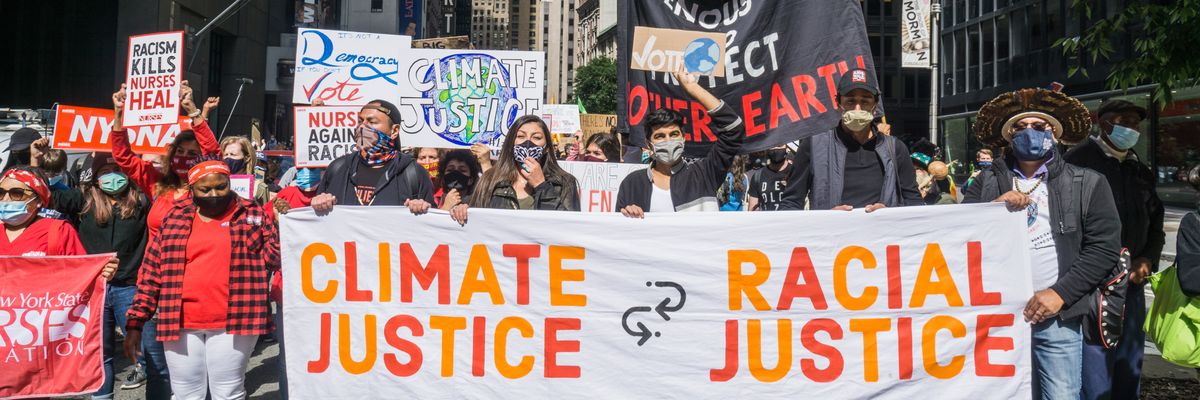 climate justice is racial justice 
