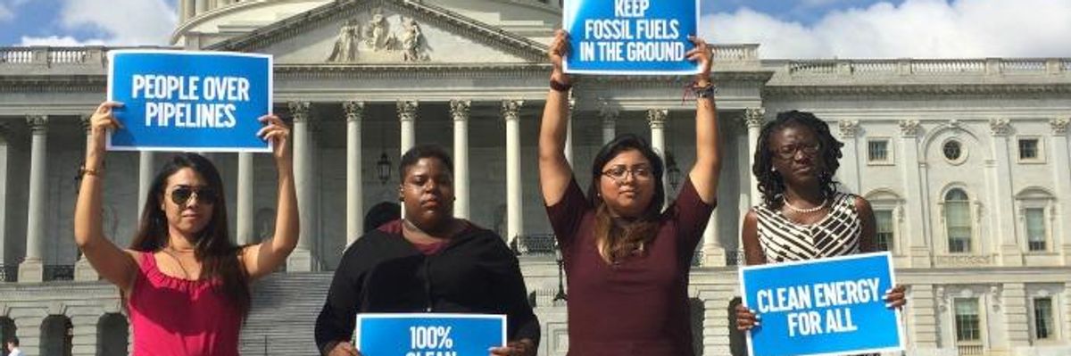 Occupying McConnell's Office, 'Climate Champions' Demand Action Over Denial