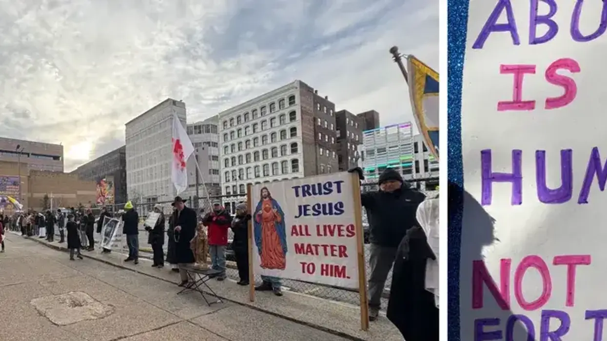 Clinic Defense protest in Philly