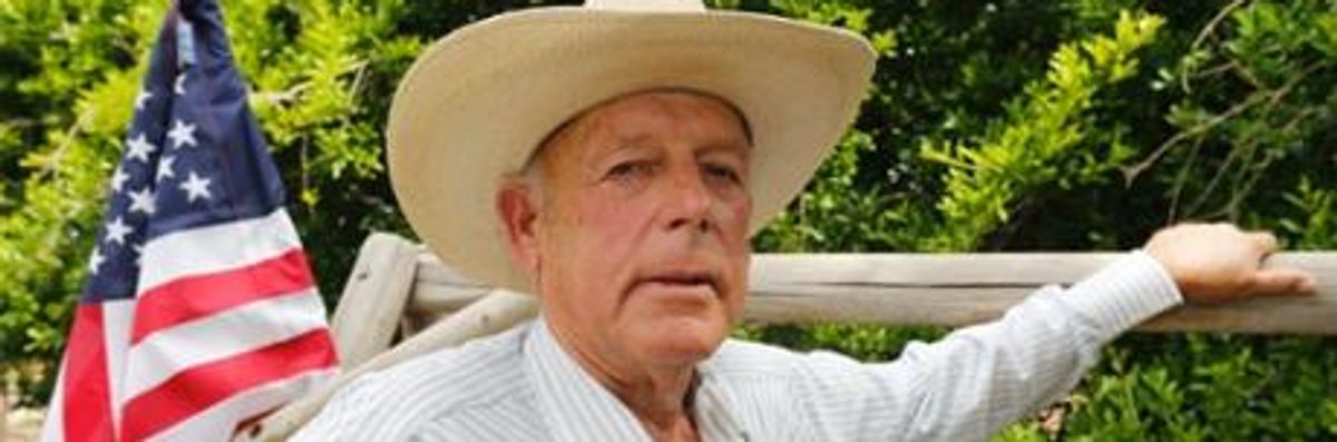 A Rancher's Armed Battle Against the US Government is Standard Libertarian Fare