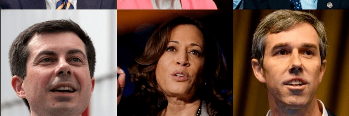 With Biden Now Officially in the Running, A Look at the Democrats' Do-Si-Do