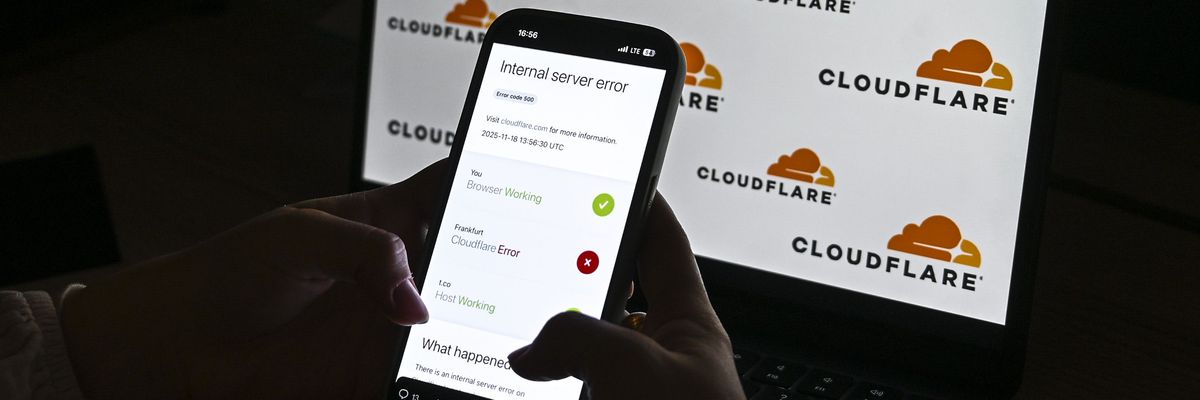 Cloudflare outage