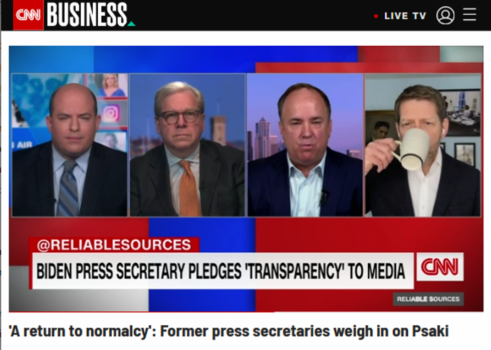 CNN: 'A Return to Normalcy'
