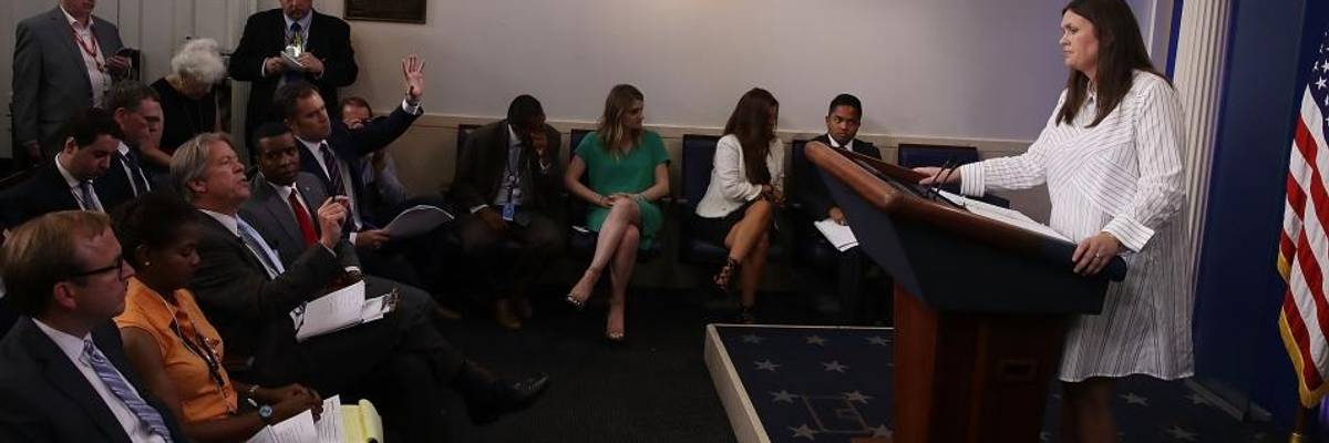 White House Threatens All Journalists With Vow to Still 'Throw Acosta Out'