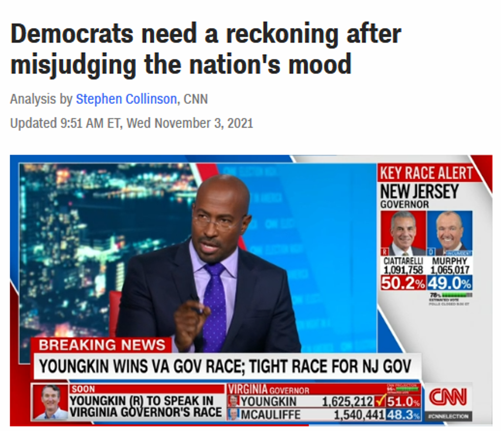 CNN: Democrats need a reckoning after misjudging the nation's mood