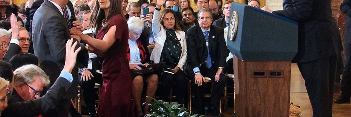 Huckabee Sanders Should Resign, Critics Say, After 'Orwellian' Distribution of Doctored Video