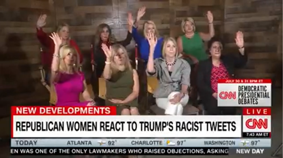 CNN: Republican Women React to Trump's Racist Tweets