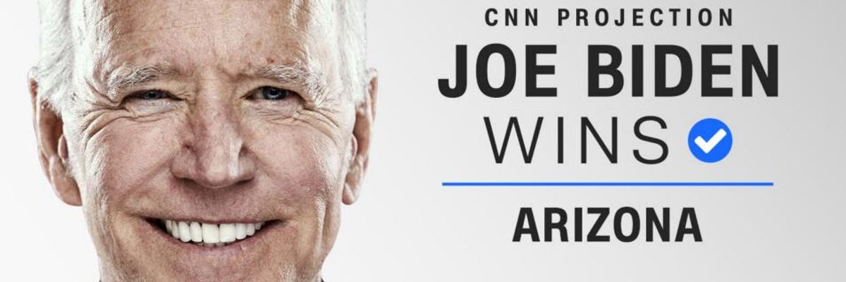 Biden Further Solidifies Victory With Arizona as Election Officials Counter Trump's Fraud Lies in Joint Declaration