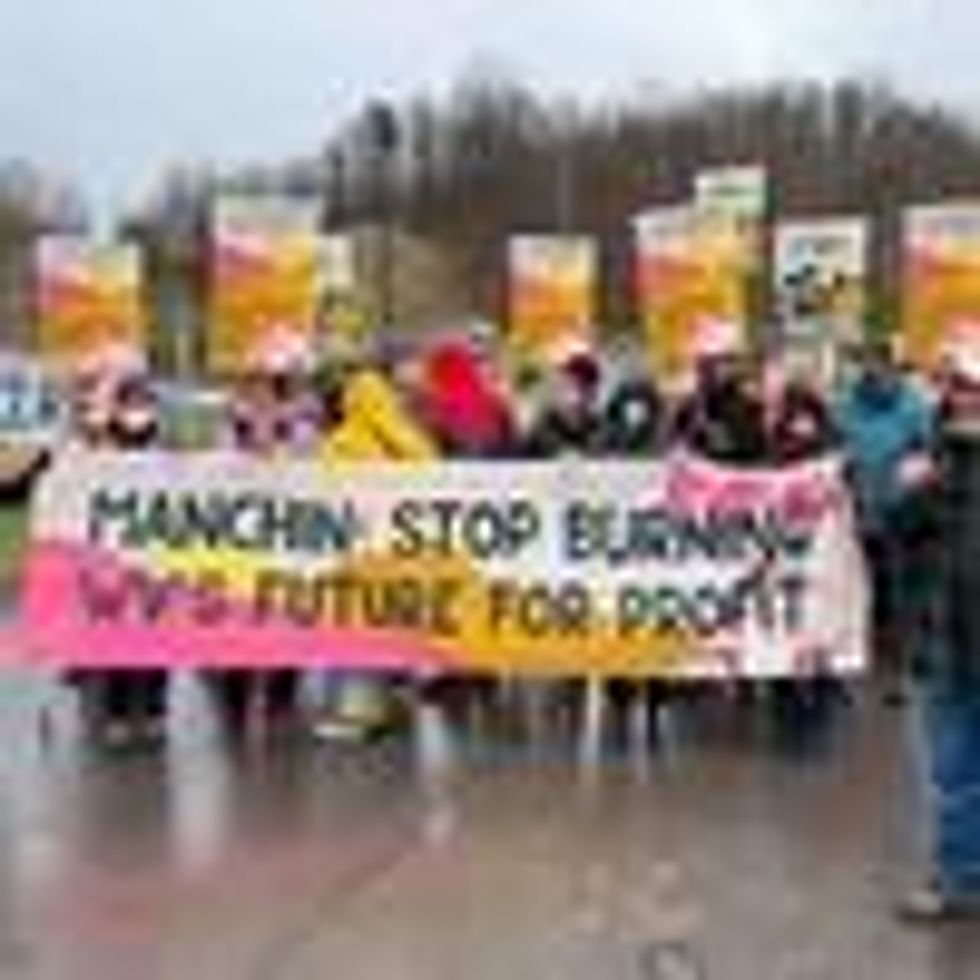 Coal Baron Blockade protest