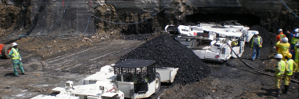 coal mining in South Africa