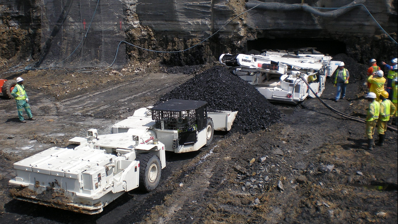 coal mining in South Africa