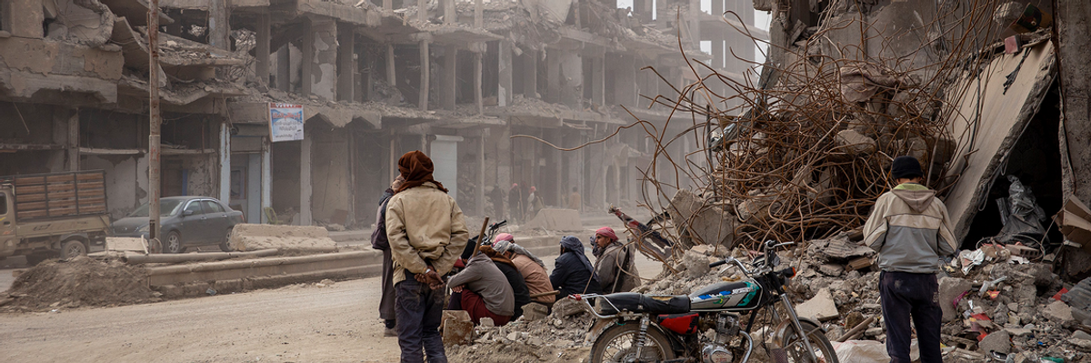 US-Led Bombing Campaign in Syria Killed 1,600 Civilians and Left Raqqa 'Most Destroyed City in Modern Times': Study