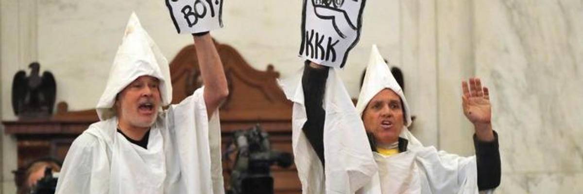 Convicted for Protesting Jeff Sessions is No Laughing Matter