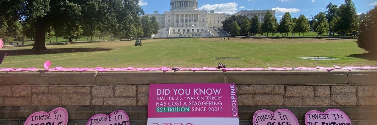 CodePink cut the Pentagon