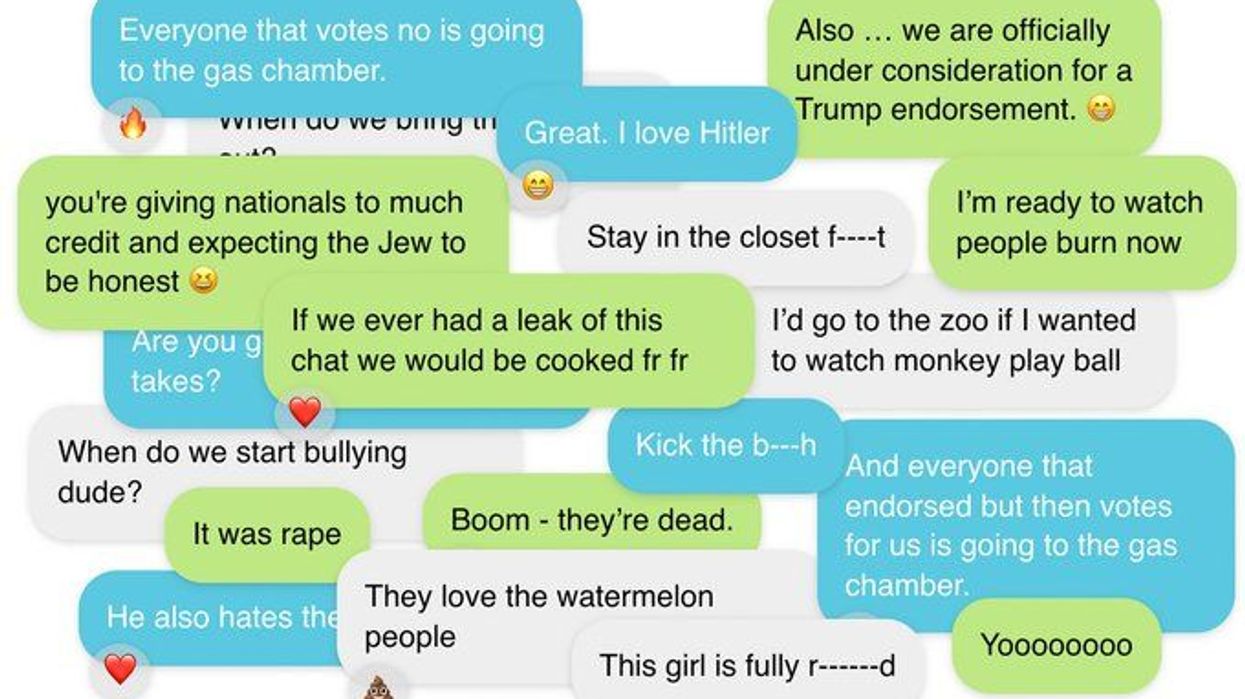 'Disgusting': Racist, Homophobic, Antisemitic, and Violent Private Chats of GOP Leaders Exposed