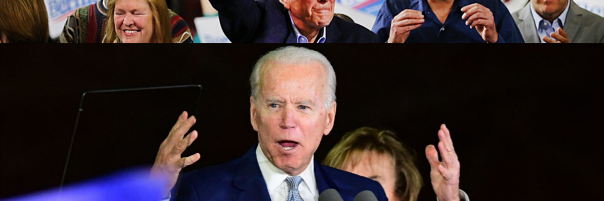 Super Tuesday Sets Stage for Biden vs. Bernie: 'A Two-Person Race for Future of Democratic Party and the Country'