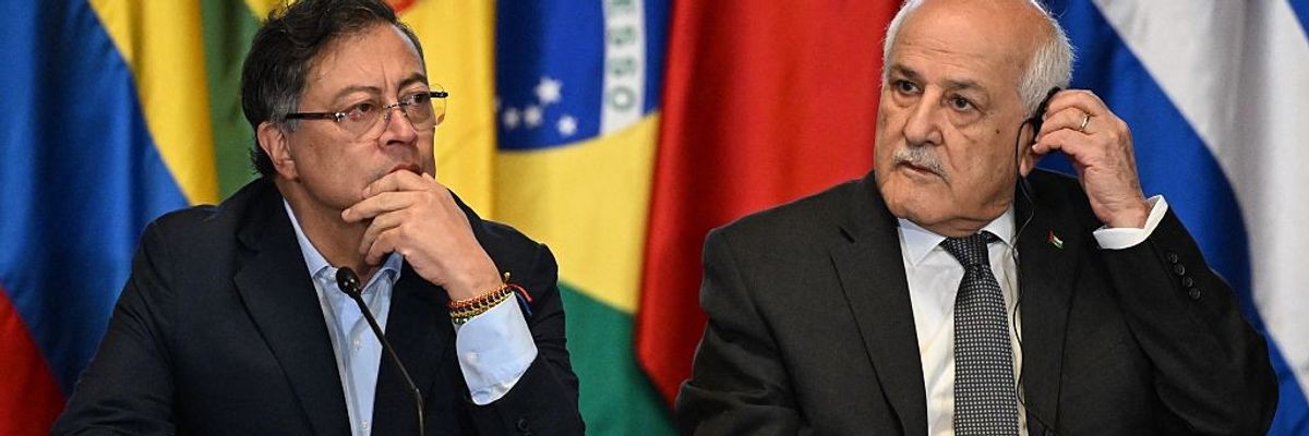 COLOMBIA-PALESTINIAN-HAGUE GROUP-HUMAN RIGHTS