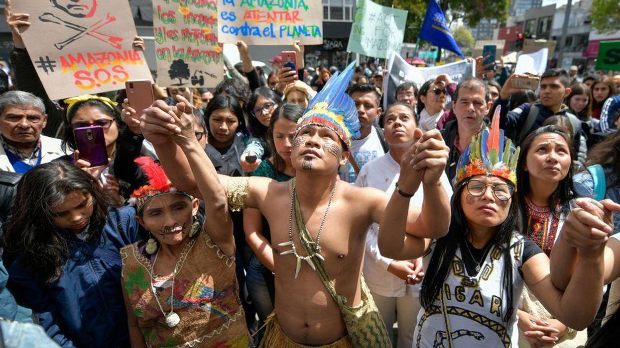 The Amazon Is on Fire--Indigenous Rights Can Help Put It Out