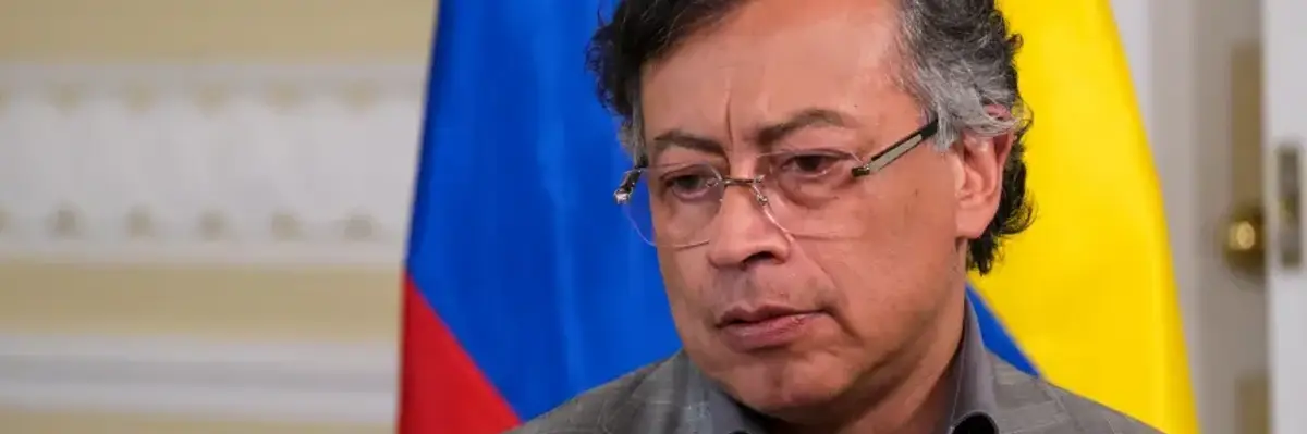 Colombian President Gustavo Petro