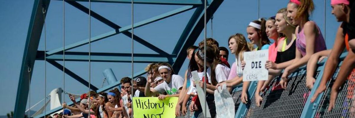 Colorado Students Employ Civil Disobedience School Board Sought to Censor