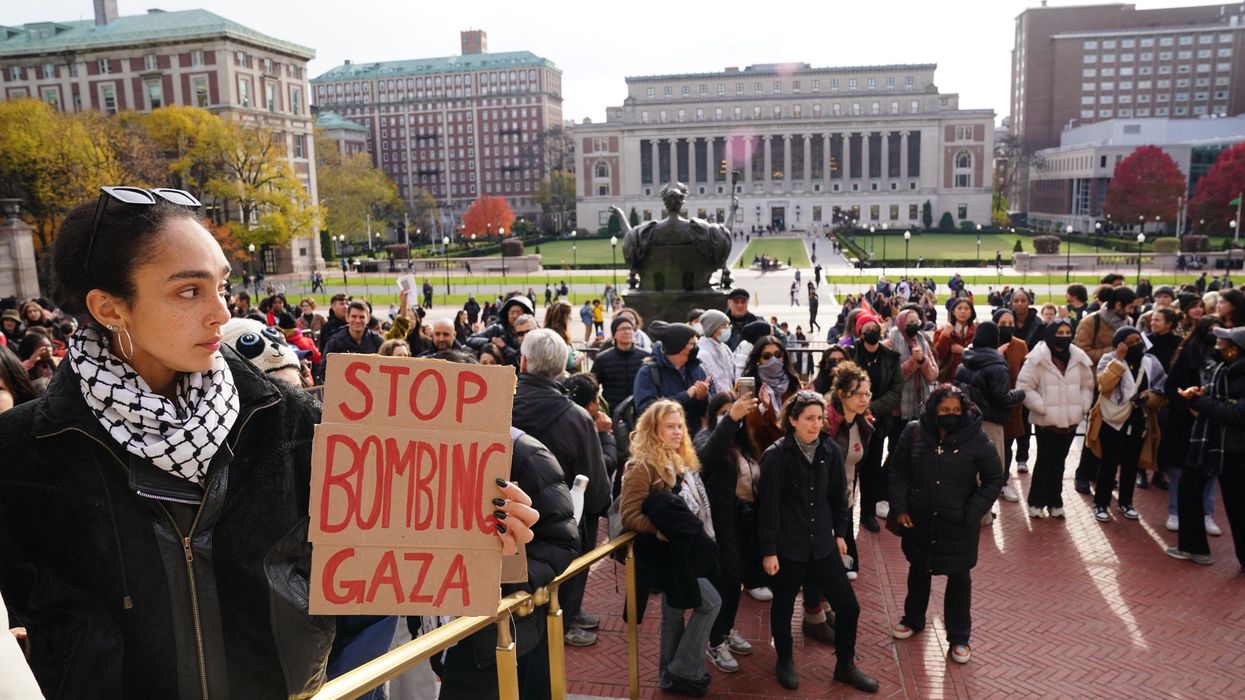 Columbia Gaza protest