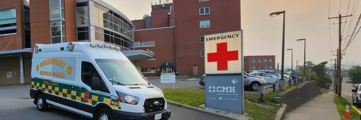 Columbia Memorial Hospital in Hudson, New York