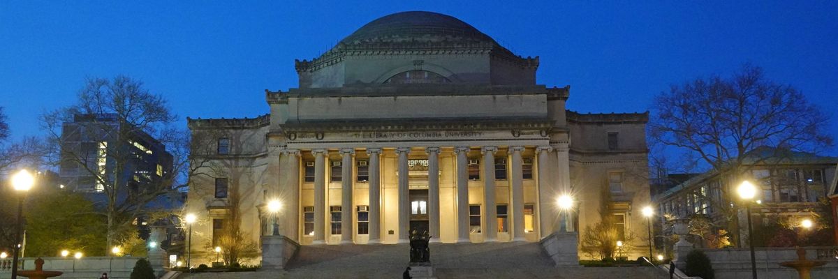Columbia University's library building