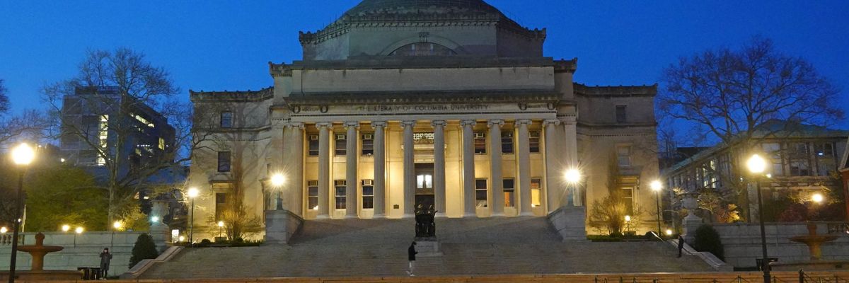 Columbia University's library building