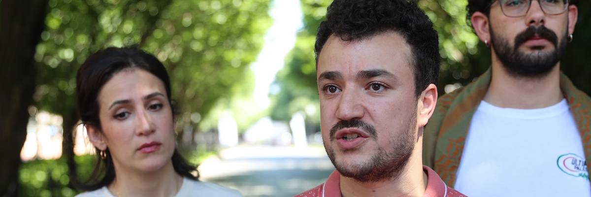 Columbia University student Mahmoud Khalil