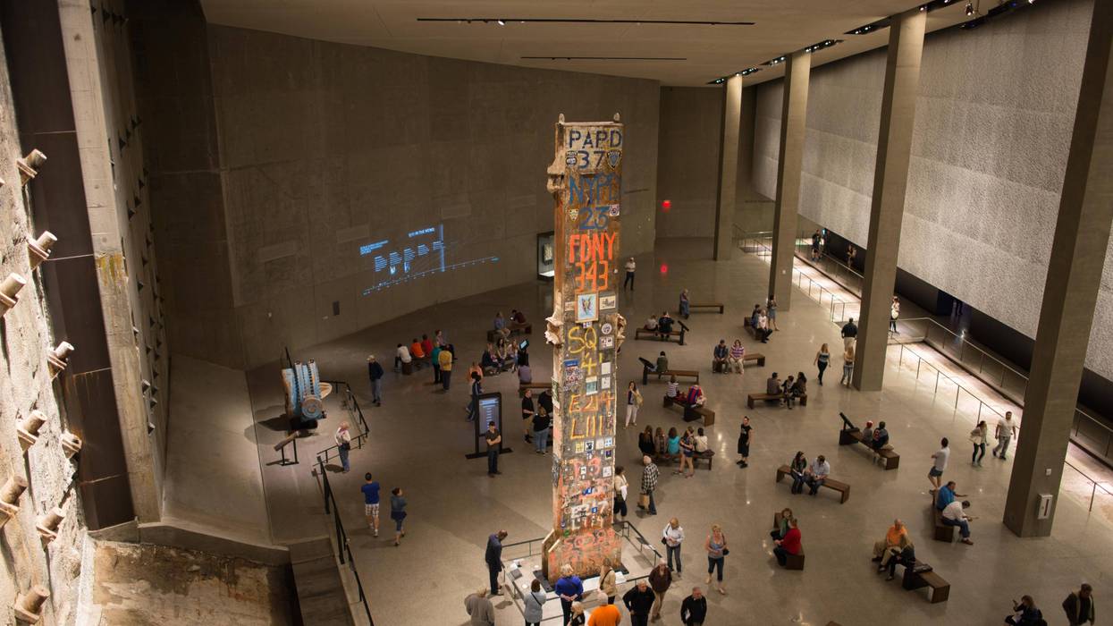 Column from WTC site in 9/11 museum