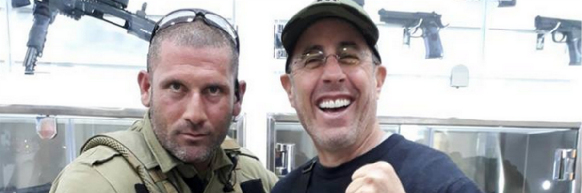 Disgust Follows Pictures of Seinfeld at 'Anti-Terror Fantasy Camp' in Occupied West Bank
