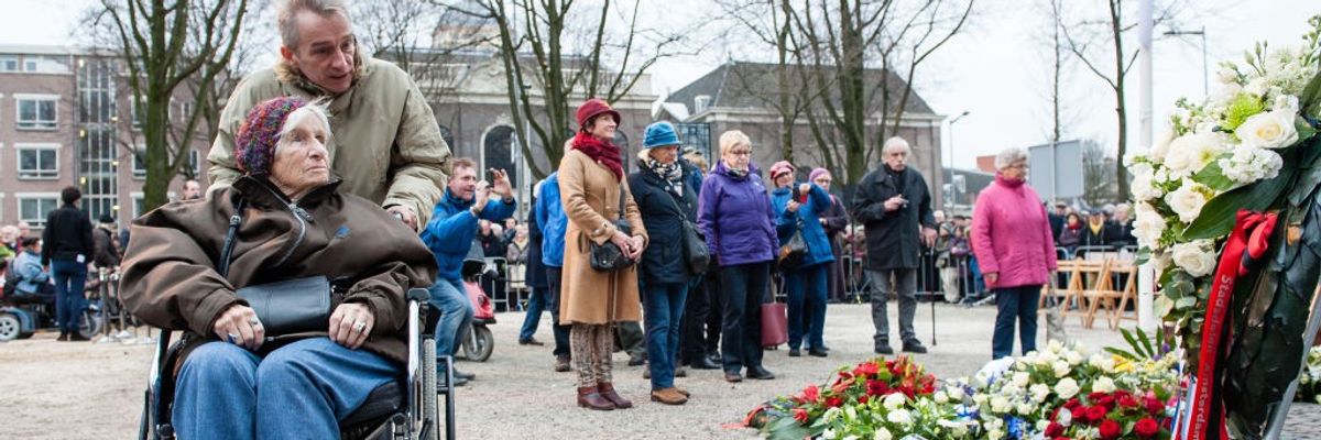 Commemoration of the Strike of February 1941 in Amsterdam