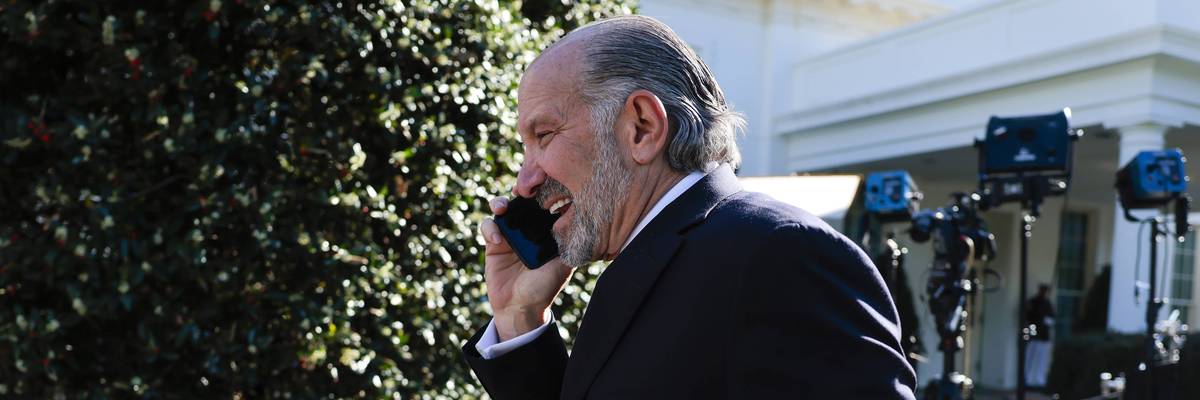 Commerce Sec. Howard Lutnick Visits The White House