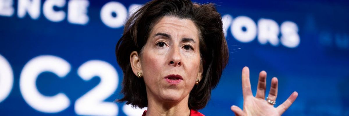 Commerce Secretary Gina Raimondo