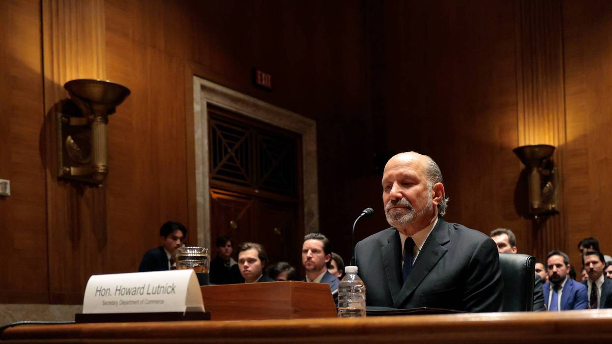 Commerce Secretary Howard Lutnick Testifies During Senate Hearing