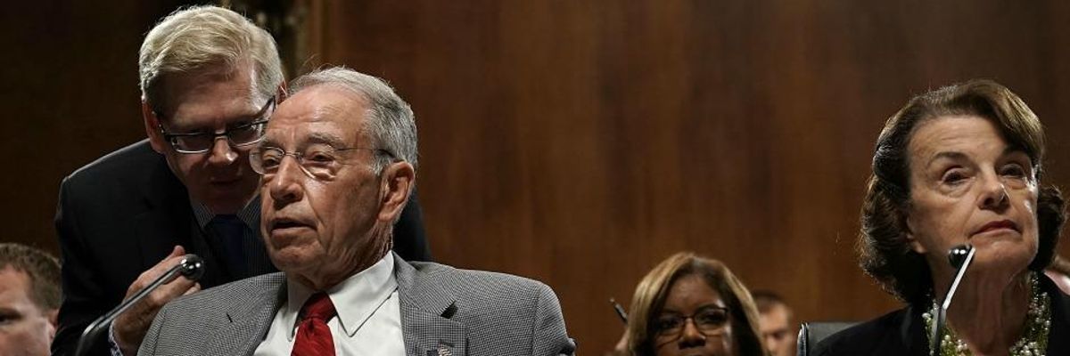 Top Grassley Staffer Gives Away the Game: 'Unfazed and Determined' to Confirm Kavanaugh Despite Allegations