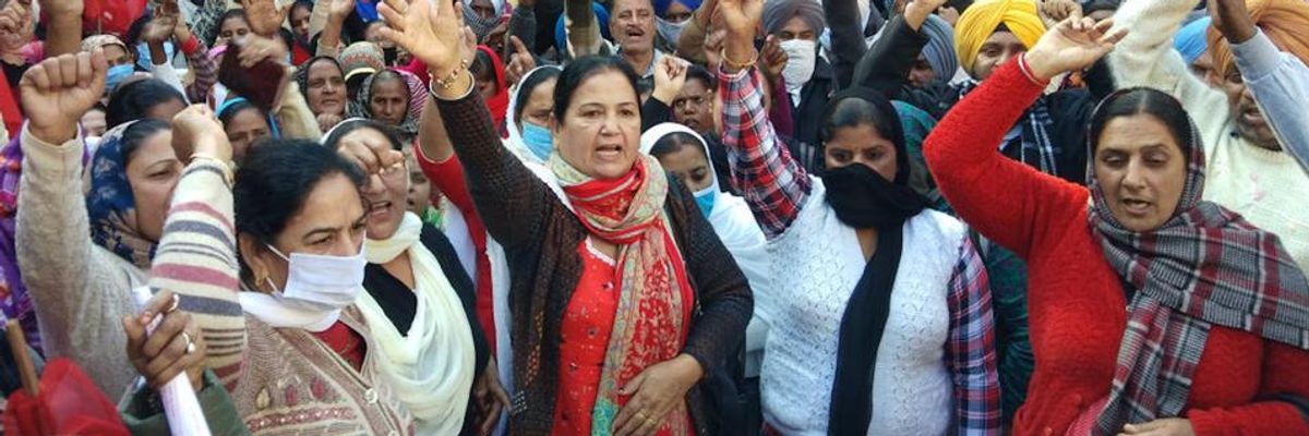 Indian Farmers Continue Historic Protests After 250 Million People Rise Up Against Modi's Neoliberal Policies