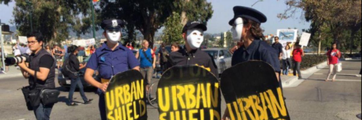 Annual Police State Extravaganza met with Protests in SF Bay