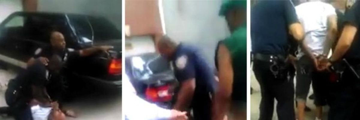 NYPD Officer Charged in Head Stomp Assault