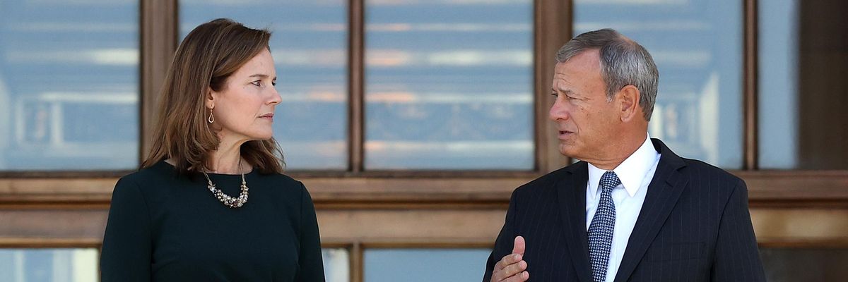 Coney Barrett and Roberts