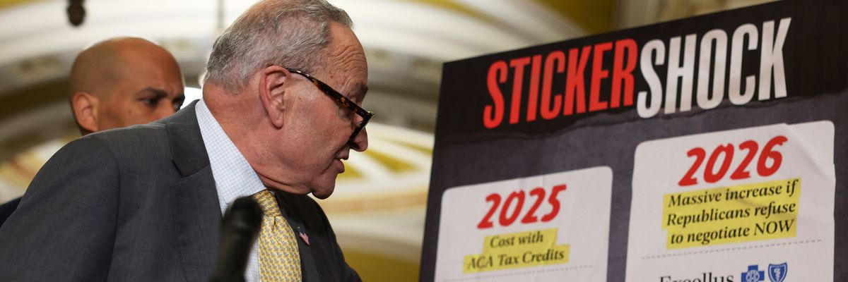 Congressional Lawmakers Continue Work On Funding Bill After Government Shuts Down