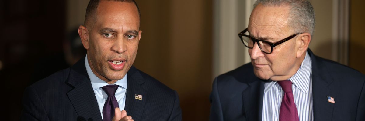 Congressional Lawmakers Continue Work On Funding Bill After Government Shuts Down