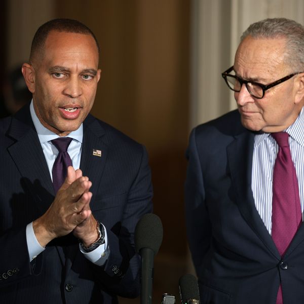 Congressional Lawmakers Continue Work On Funding Bill After Government Shuts Down