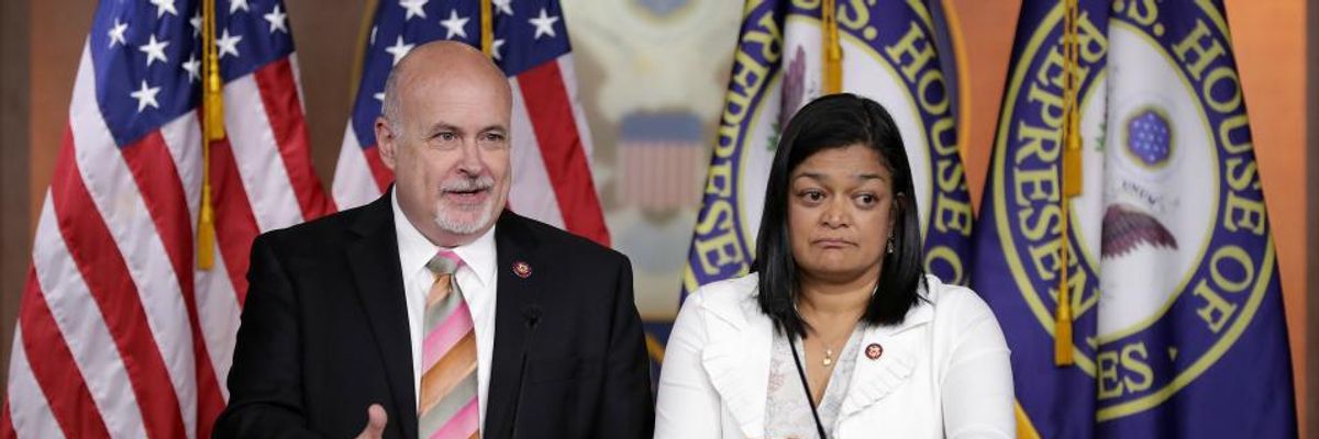 Progressive Caucus Demands Pelosi Unveil Bold Coronavirus Package That Includes $2,000 Monthly Cash Payments, Vote-by-Mail